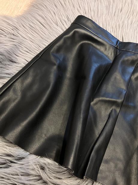 Dievčenská koženková sukňa h&m (122), h&m,122