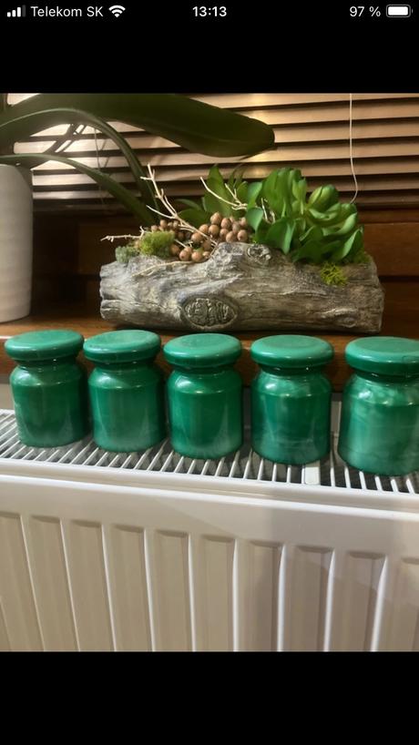 Koreničky malachitové sklo, 