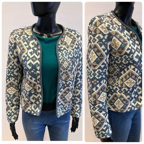 Dámske vzorované sako h&m (m), h&m,m