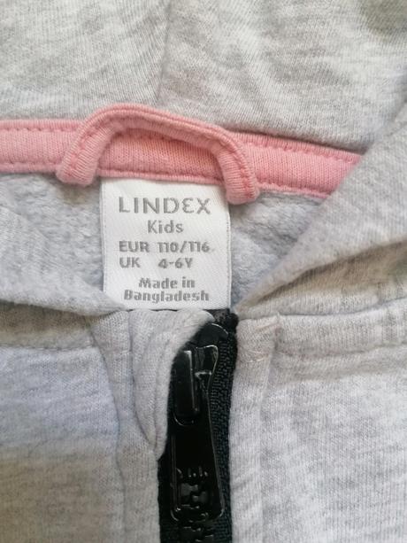 Dievčenská lindex mikina 116cm, lindex,116