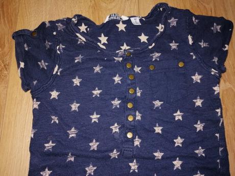 Hviezdičkove tricko, h&m,92