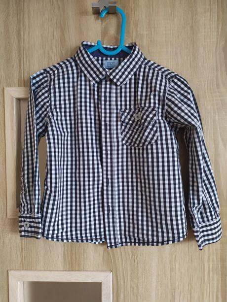 Čiernobiela košeľa, f&f,110