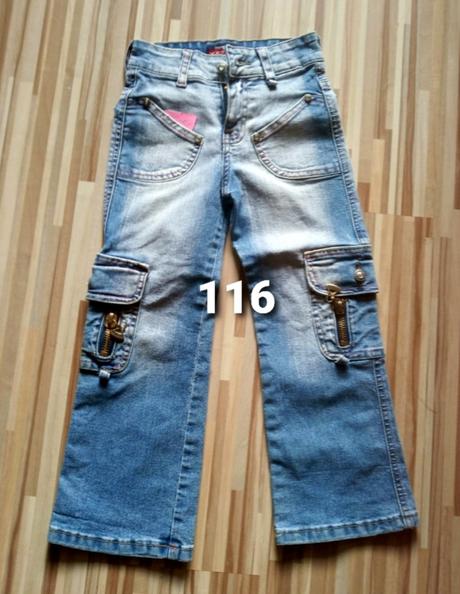 Riflove nohavice chlapcenske 116, 116