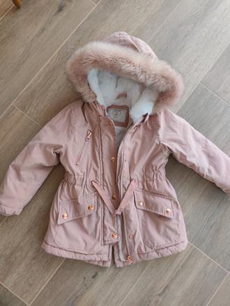 Zimná bunda pre dievčatko, primark,98