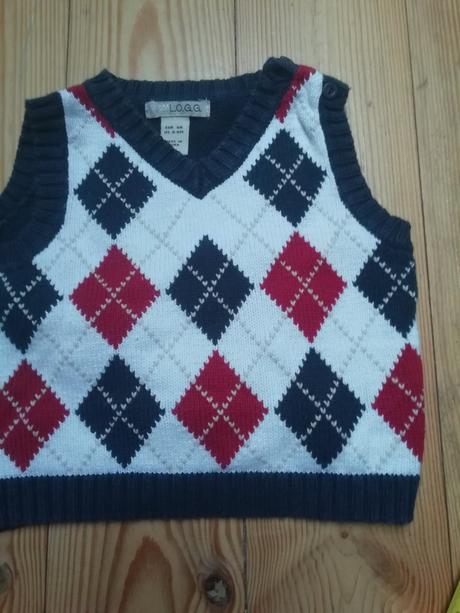 Vesta pletená, h&m,68