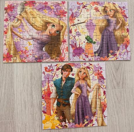 Ravensburger disney puzzle rapunzel-n vlásku,