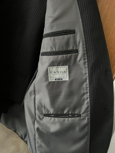 Oblek 1x oblečený, c&a,50