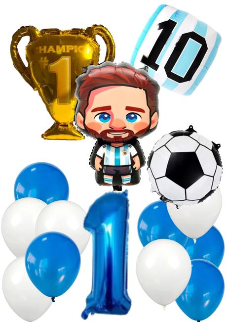 Futbalové balóny messi- až 14/15/16 kusov,