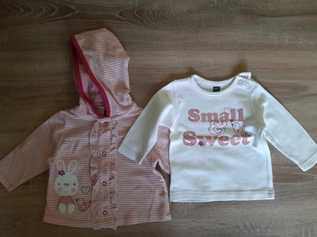 M&co komplet tričko + mikina 3-6 mes. nenosený, m&co,68