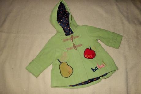 Flausovy jablckovy kabatik next, next,74