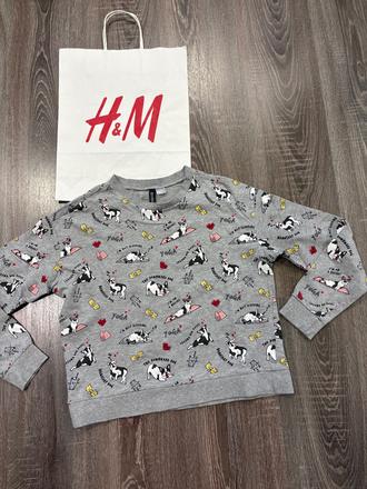 H&m peckova mikina velkost s, h&m,s