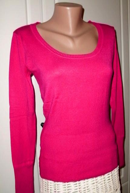 Príjemný pleteninový top - veľ. s-m, m