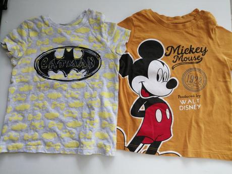 Tričká 2 ks vel. 86, 86