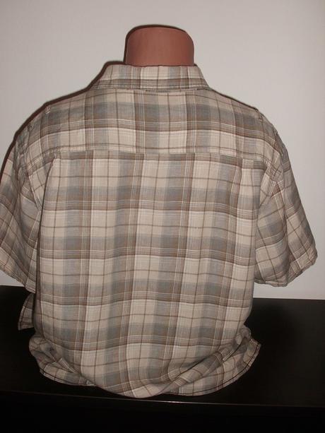 Pánska hnedá košeľa, veľkosť xl, marks & spencer,xl