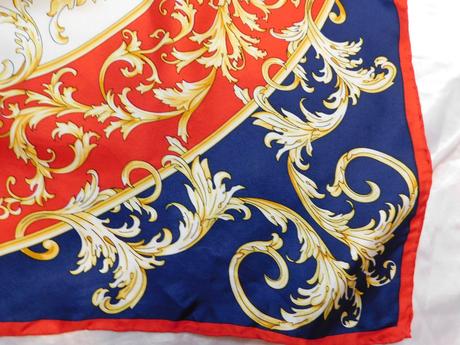 Pompoos kvalitná luxusna hodvabna elegantná šatka, xl