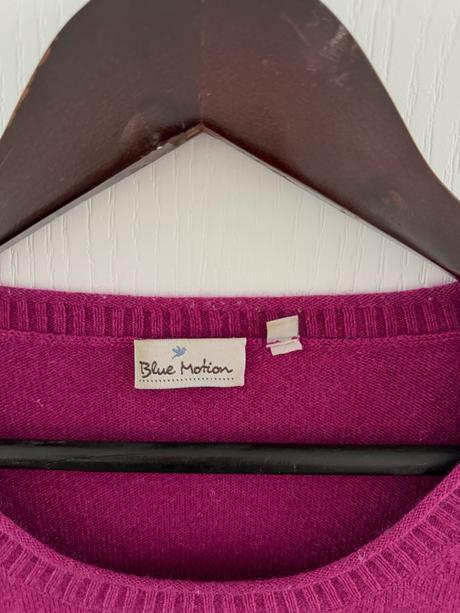 Elegantný modrý sveter motion  kašmír hodváb, s