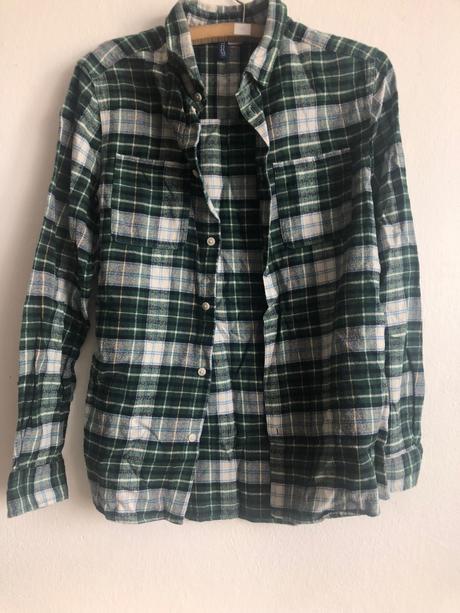 Košeľa kockovaná, h&m,s