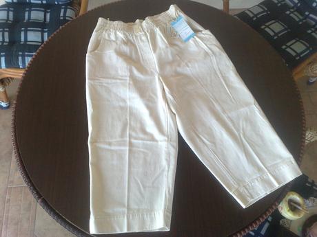 Trištvrtky krem.pre damu nepoužite aj s vysačkou, xl