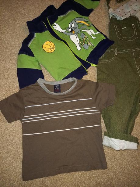 Balík oblečenia pre chlapca 9-12 mesiacov, 68–80