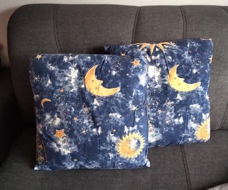 Vankúš slnko mesiac hviezdy, 