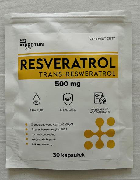 Resveratrol 500 mg, 