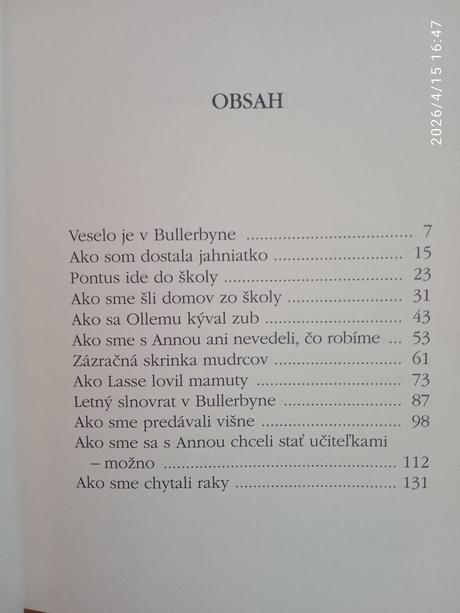 Trilógia deti z bullerbynu - astrid lindgrenová, 