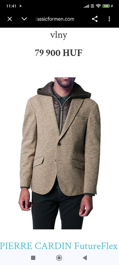 Pierre cardin sako pc 250eur, pierre cardin,56