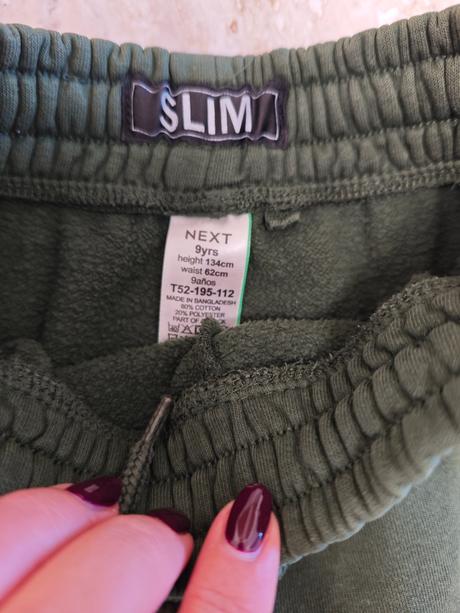 Tepláky slim, next,134