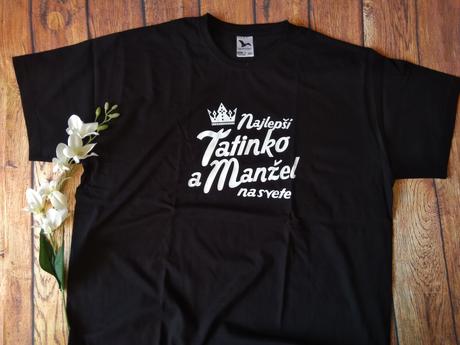 Tričko - najlepší tatinko a manžel na svete, l / m / s / xl / xxl