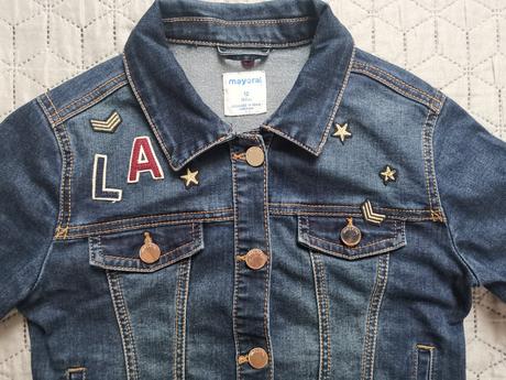 Dievčenská riflova bundička mayoral, č. 152, mayoral,152