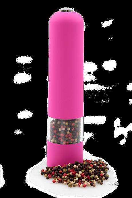 Mlynček na soľ, korenie s led osvetlením, 