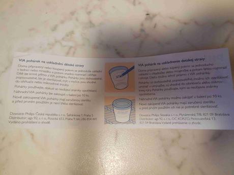 Hrnček avent - nepoužívaný, 