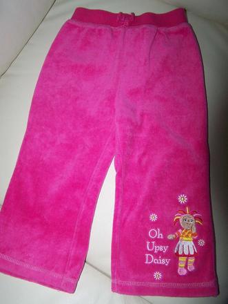 Velúrové tepláčiky oh upsy deisy takmer nenosené, 92