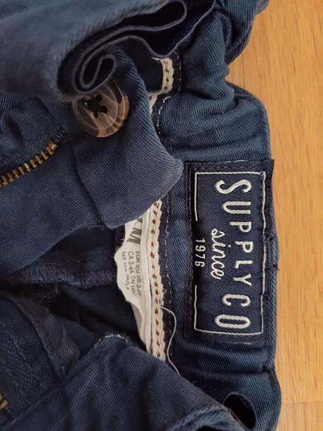 Chino nohavice, h&m,104