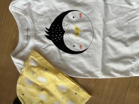 Nové- čiapočka body tučniak, sinsay,86