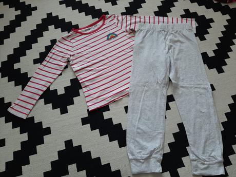 Nádherné kvalitné dievčenské pyžamko m&s na 6-8r., marks & spencer,128