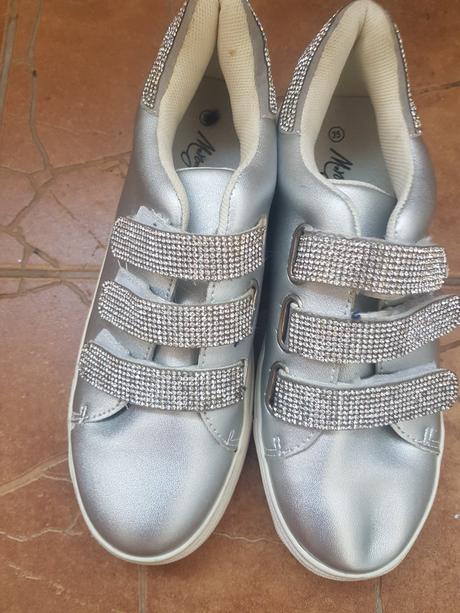 Tenisky trblietave 8e, 35