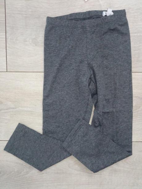 Dievčenské sivé melírované legíny ovs,4-5 r., ovs,110