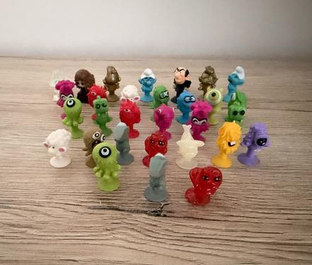 Mix figúrok stikeez s prísavkou (lidl), 