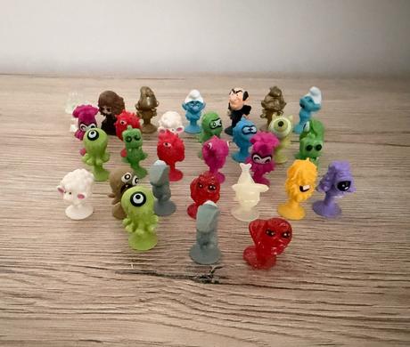Mix figúrok stikeez s prísavkou (lidl), 