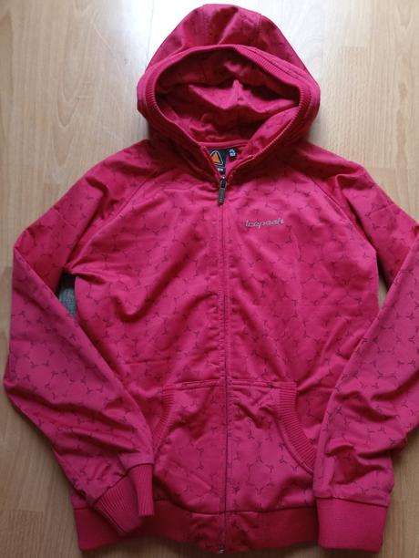 Dievčenská nikina na zips s kapucňou, 152