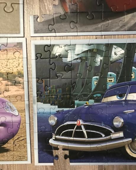 Puzzle cars 10in 1 ,darujem k nákupu, 