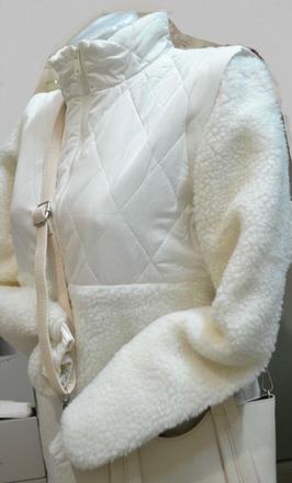 Parádna dlhšia bunda a vesta 2v1 xs/m, m