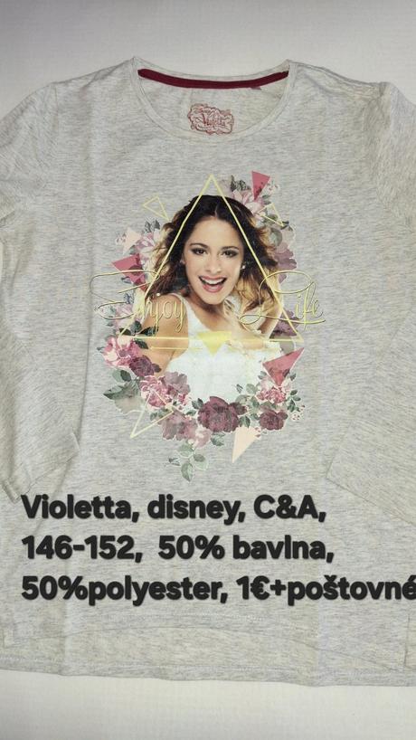 Dievčenské tričká s dlhým rukávom, rôzne., 164