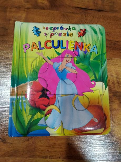 Palculienka kniha s puzzle, 