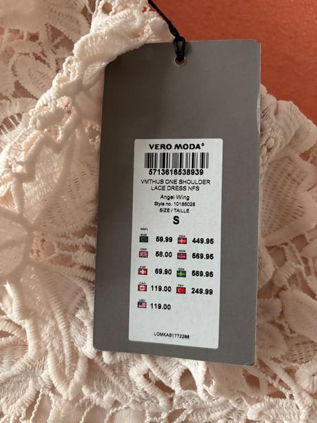 Spoločenské šaty veľkosť s, vero moda,s