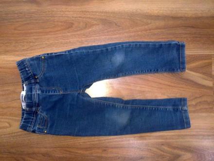 Slim riflicky, denim,104