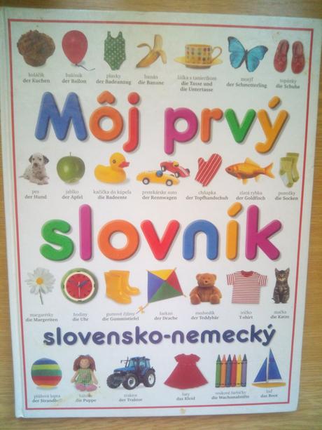 Môj prvý slovník , slovensko-nemecký ô, 