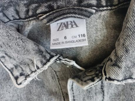 Zara riflova bundicka 116/122 v super stave, zara,116