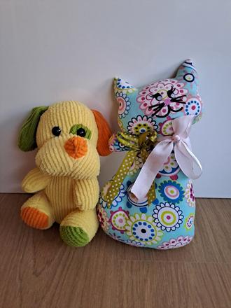 Psíček a mačička,